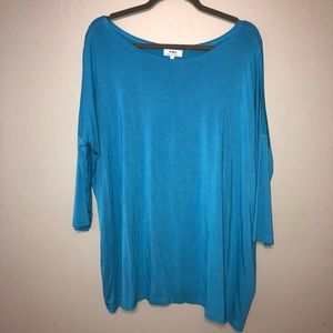Blue Piko Shirt